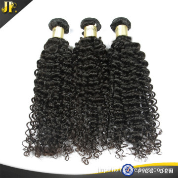 No Tangle Human Hair Curly Wave Raw Top Grade 100% Virgin Brazilian Hair